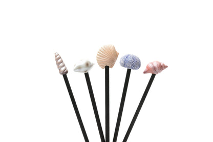 Sea Shells Diffuser Decor Reed Diffuser Decoration - Set of 5
