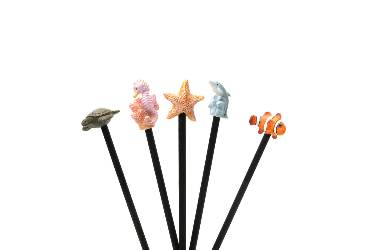 Sea Life Diffuser Decor Reed Diffuser Decoration - Set of 5