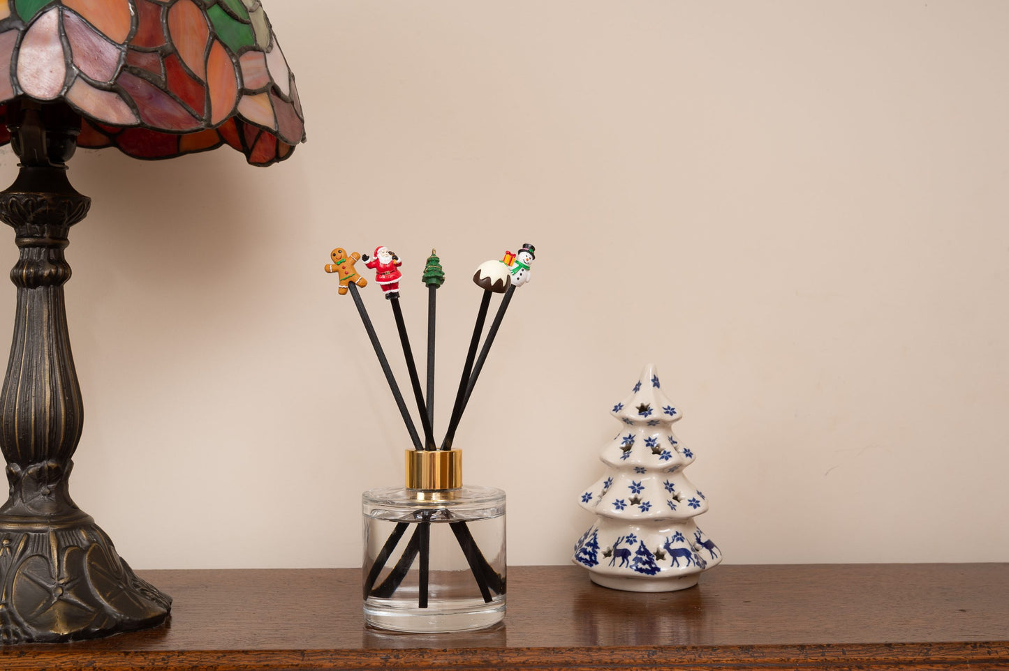 Christmas Diffuser Decor Reed Diffuser Decoration - Set of 5