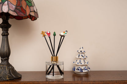 Christmas Diffuser Decor Reed Diffuser Decoration - Set of 5