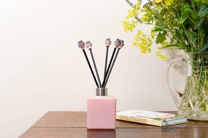 Poppy Seed Heads Diffuser Decor Reed Diffuser Decoration - Set of 5