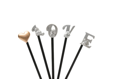 Love Diffuser Decor Reed Diffuser Decoration - Set of 5