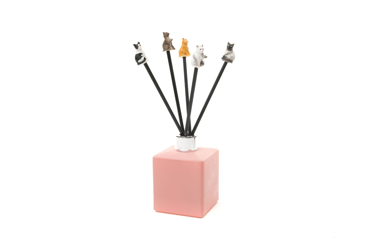 Cats Diffuser Decor Reed Diffuser Decoration - Set of 5