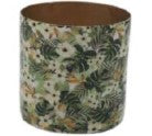 6CM Enamel & Iron Cacti or Succulent Pot Cover - Green