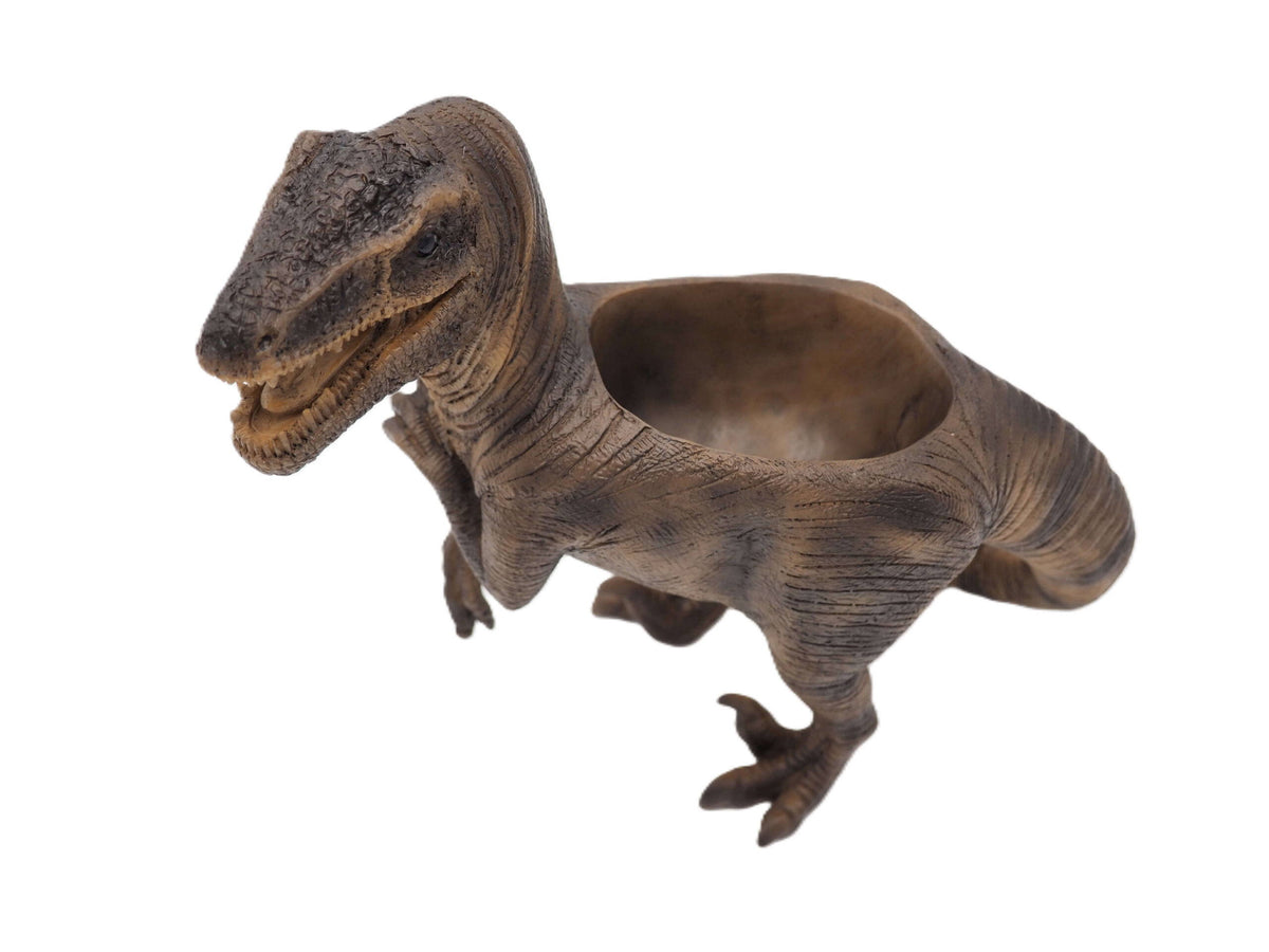 Velociraptor Dinosaur Planter