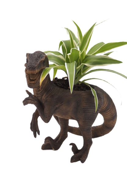 Velociraptor Dinosaur Planter