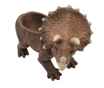 Triceratops Dinosaur Planter