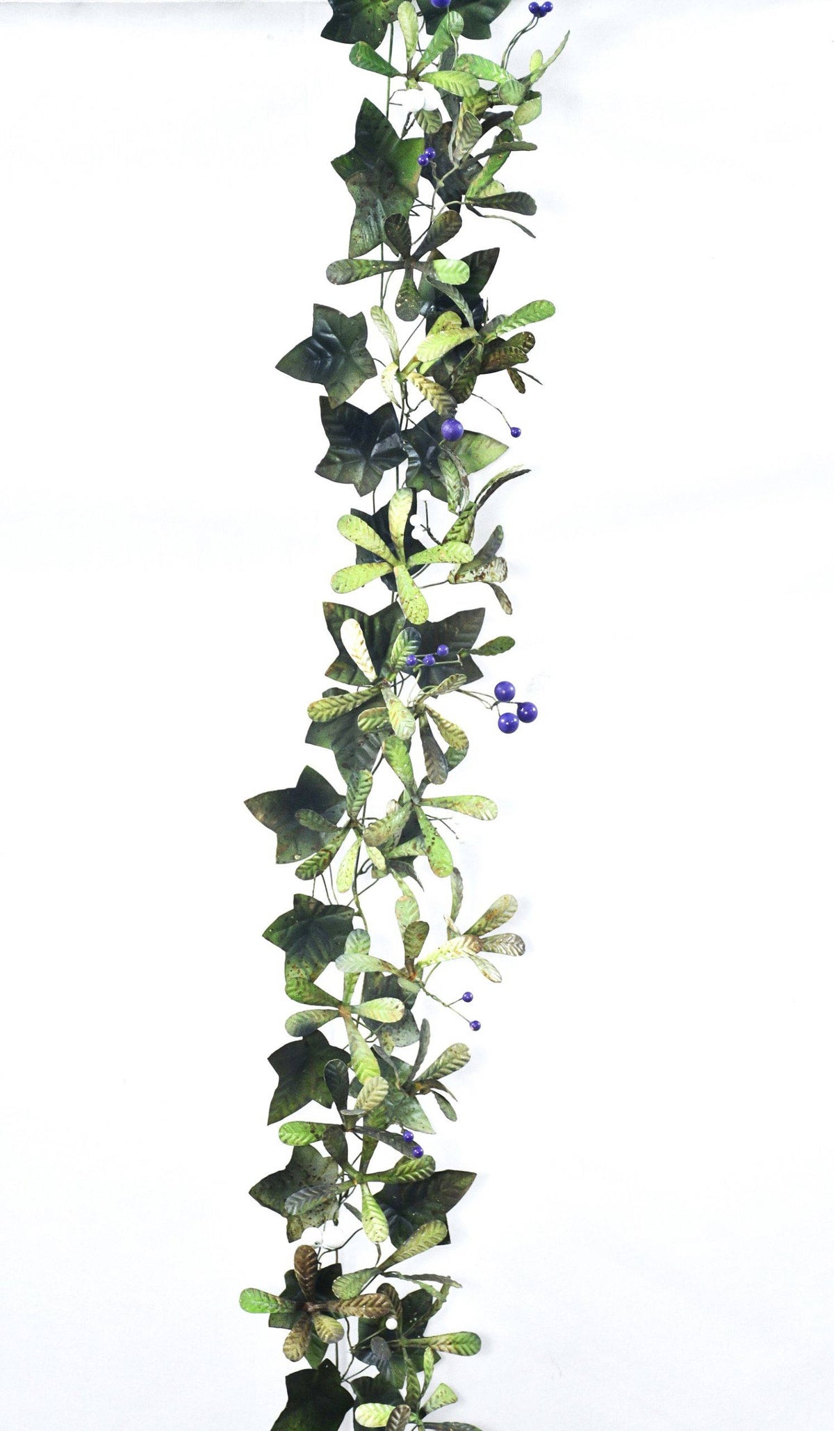 Christmas Artisan Fairtrade Metal Mistletoe Garland Decoration