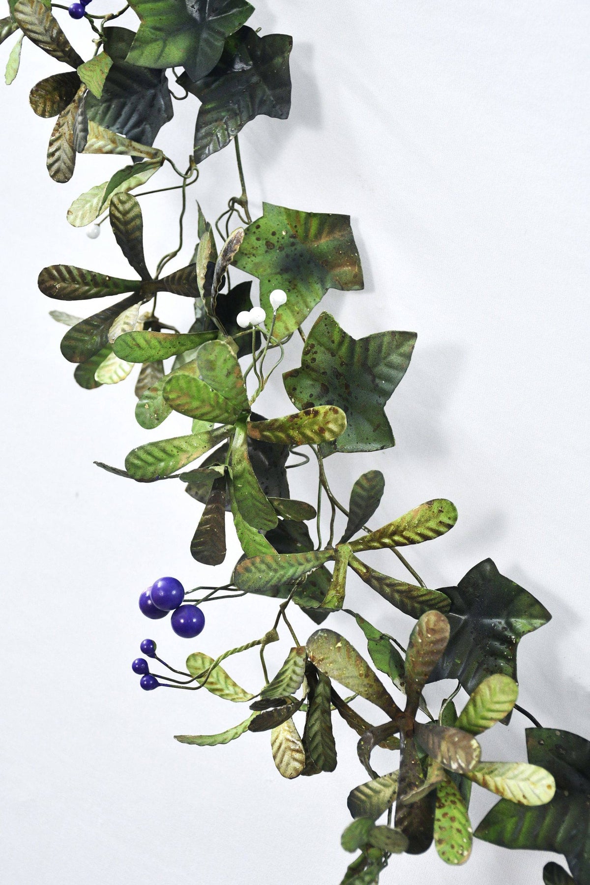 Christmas Artisan Fairtrade Metal Mistletoe Garland Decoration