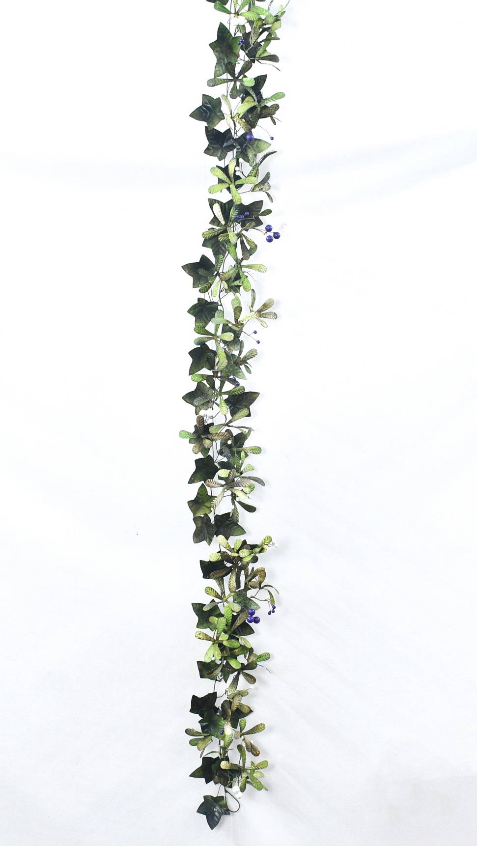 Christmas Artisan Fairtrade Metal Mistletoe Garland Decoration