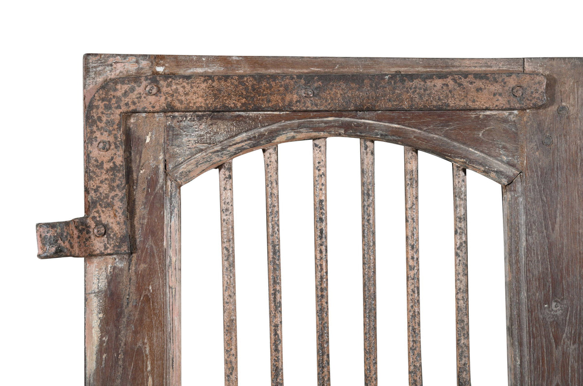 Antique Indian Teak Wood Jali Shutter Doors