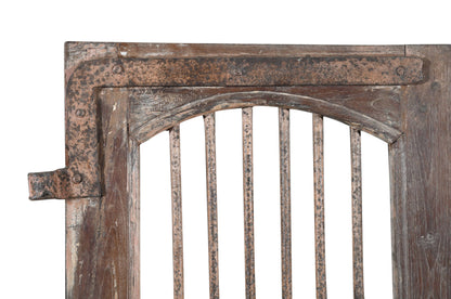 Antique Indian Teak Wood Jali Shutter Doors