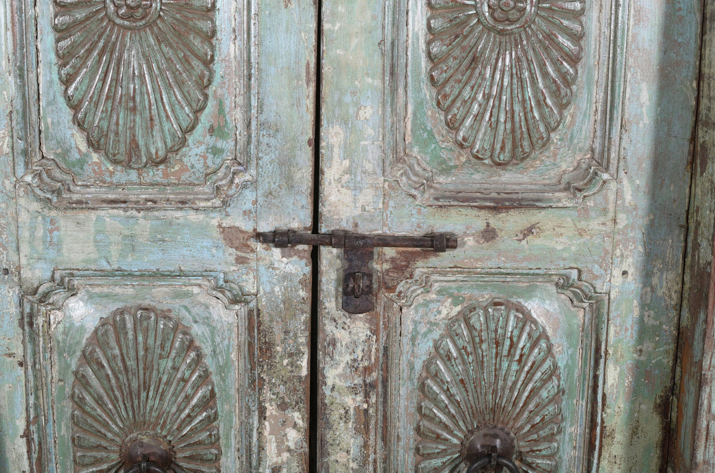 Antique Indian Teak Wood Door And Frame