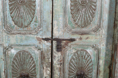 Antique Indian Teak Wood Door And Frame