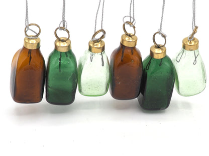 BOTTLE SHAPED TREE DECORATIONS