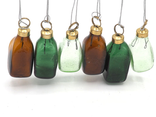 BOTTLE SHAPED TREE DECORATIONS