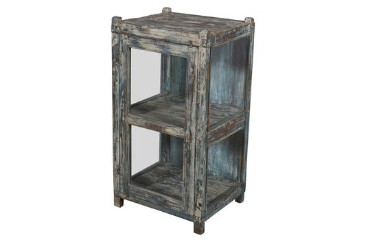 Antique Indian Teak Wood Almirah Kitchen Cabinet Cupboard
