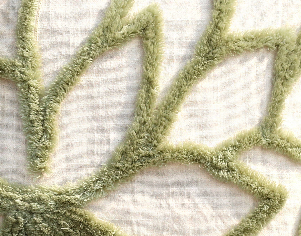 Embroidered Cushion Cover With Poly Fiber Filler