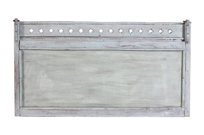 Antique Indian Teak Wood Moghul Style Mirror