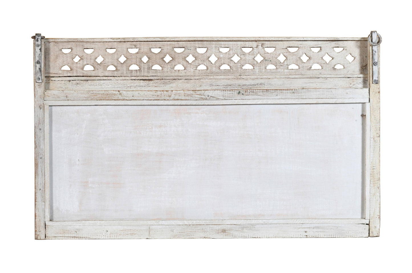Antique Indian Teak Wood Moghul Style Mirror