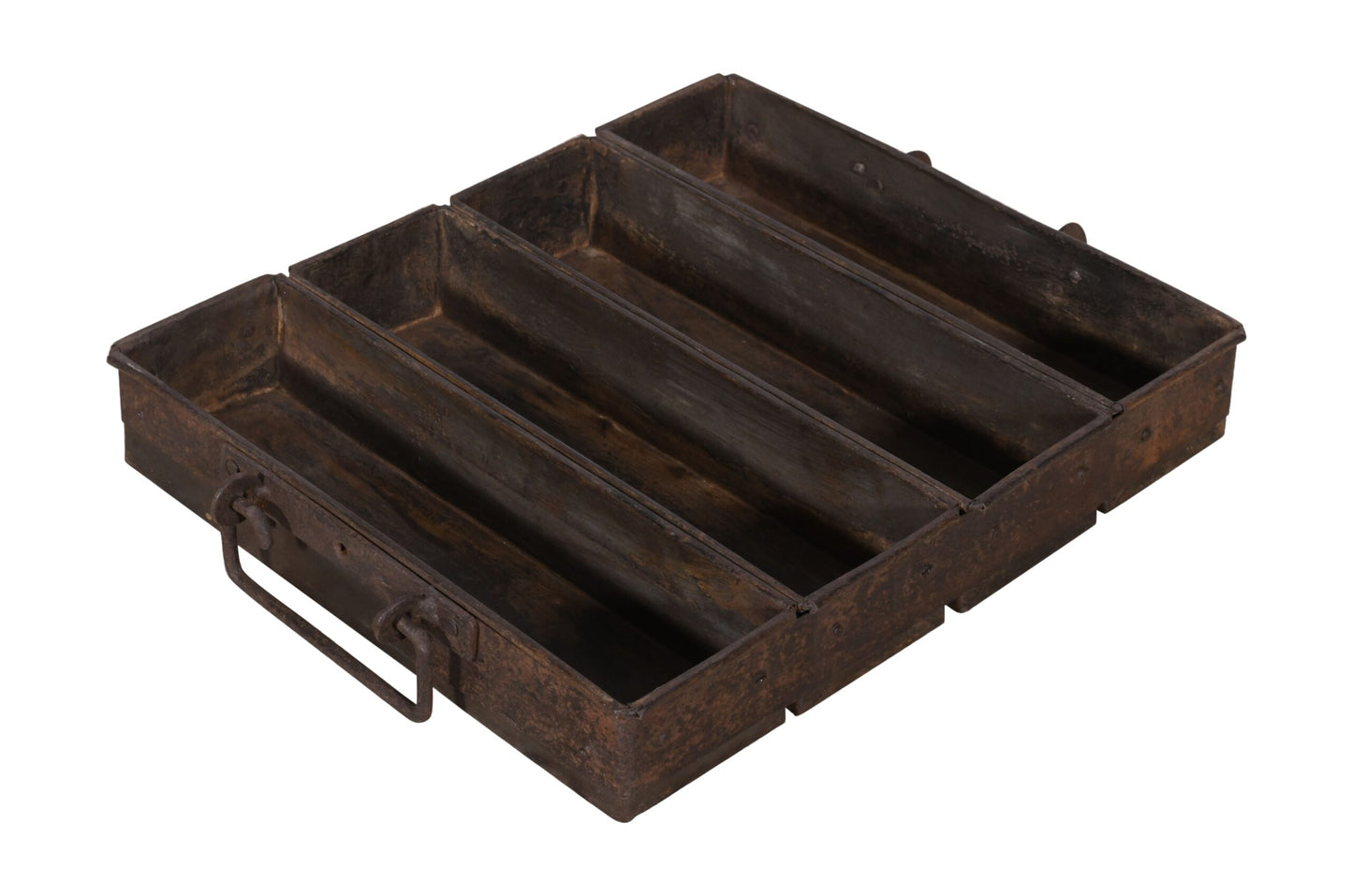 Vintage Indian Iron Bun Trays