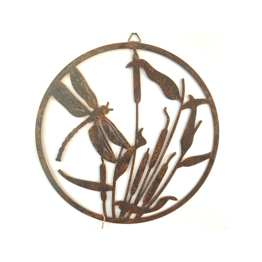 DRAGONFLY IRON WALL ART