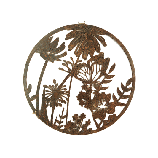 BUTTERFLY IRON WALL ART