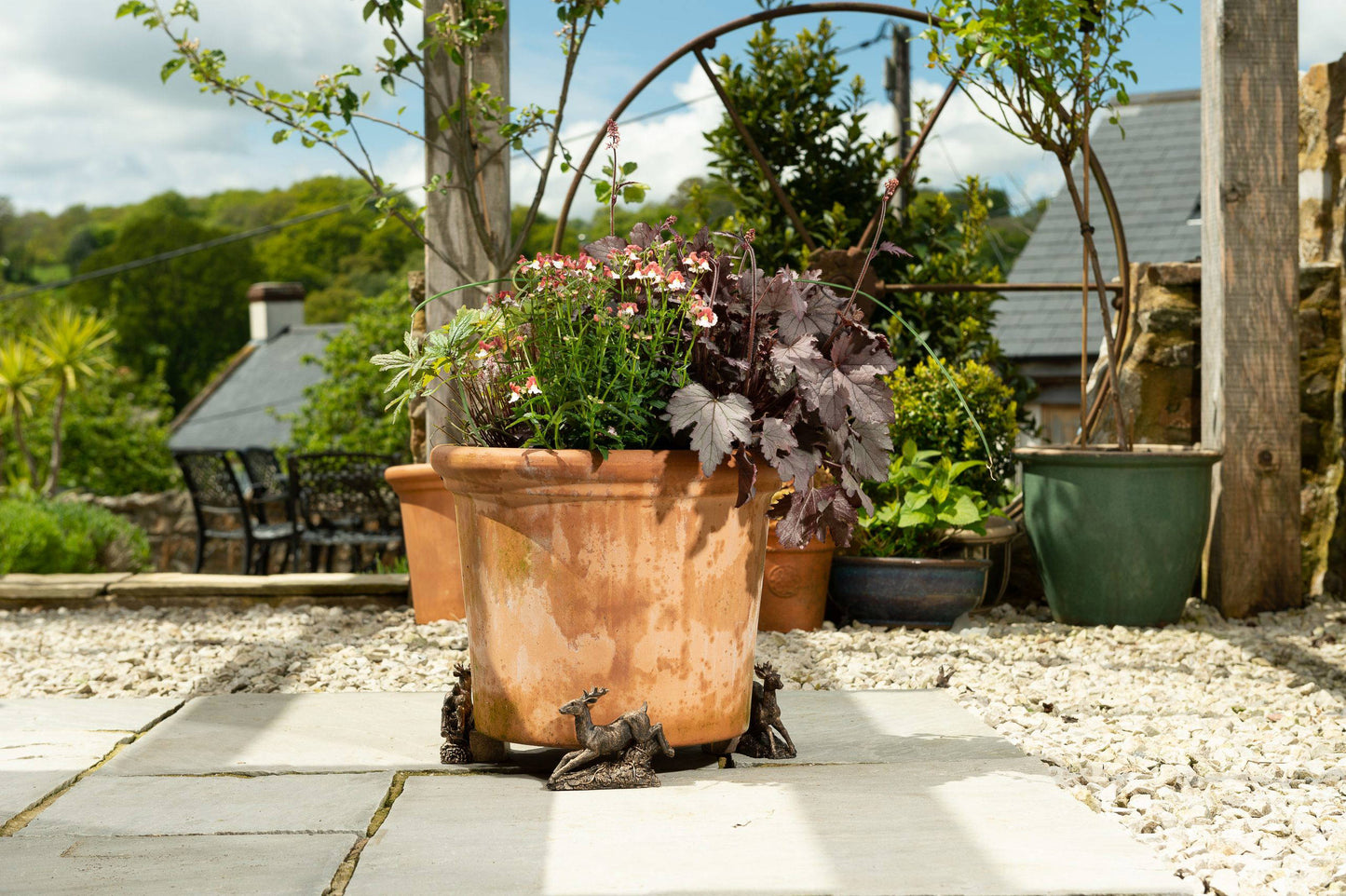 Leaping Stag Plant Pot Feet - Set of 3