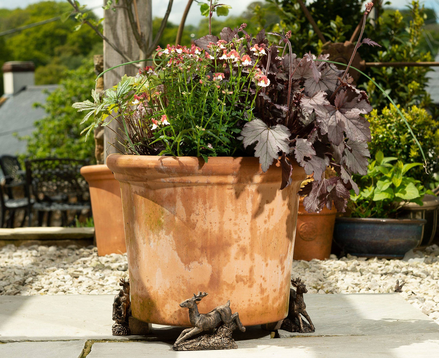 Leaping Stag Plant Pot Feet - Set of 3