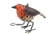 Recycled Iron Hanging Robin