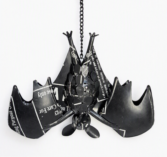 Recycled Iron Hanging Bat