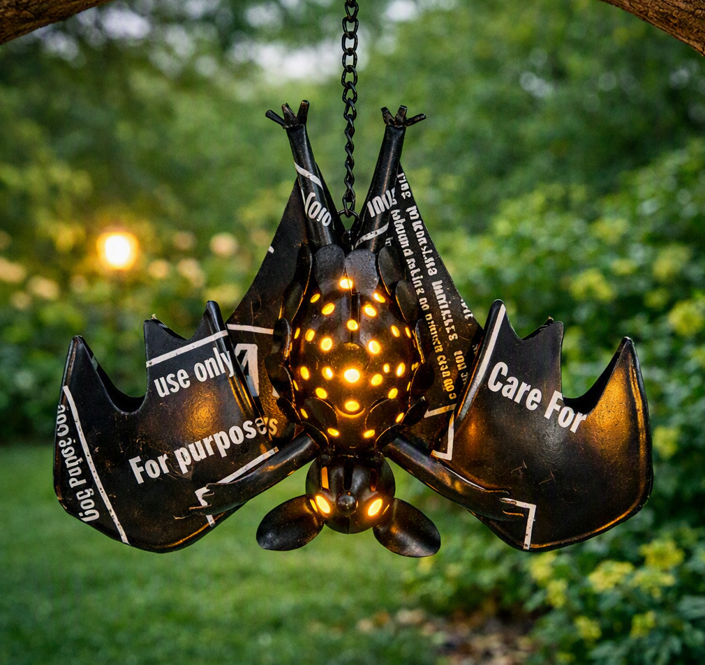 Recycled Iron Hanging Bat