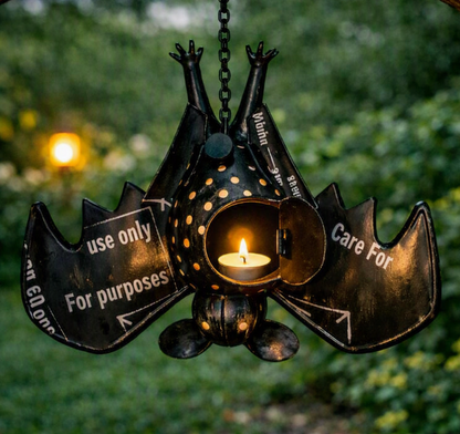 Recycled Iron Hanging Bat