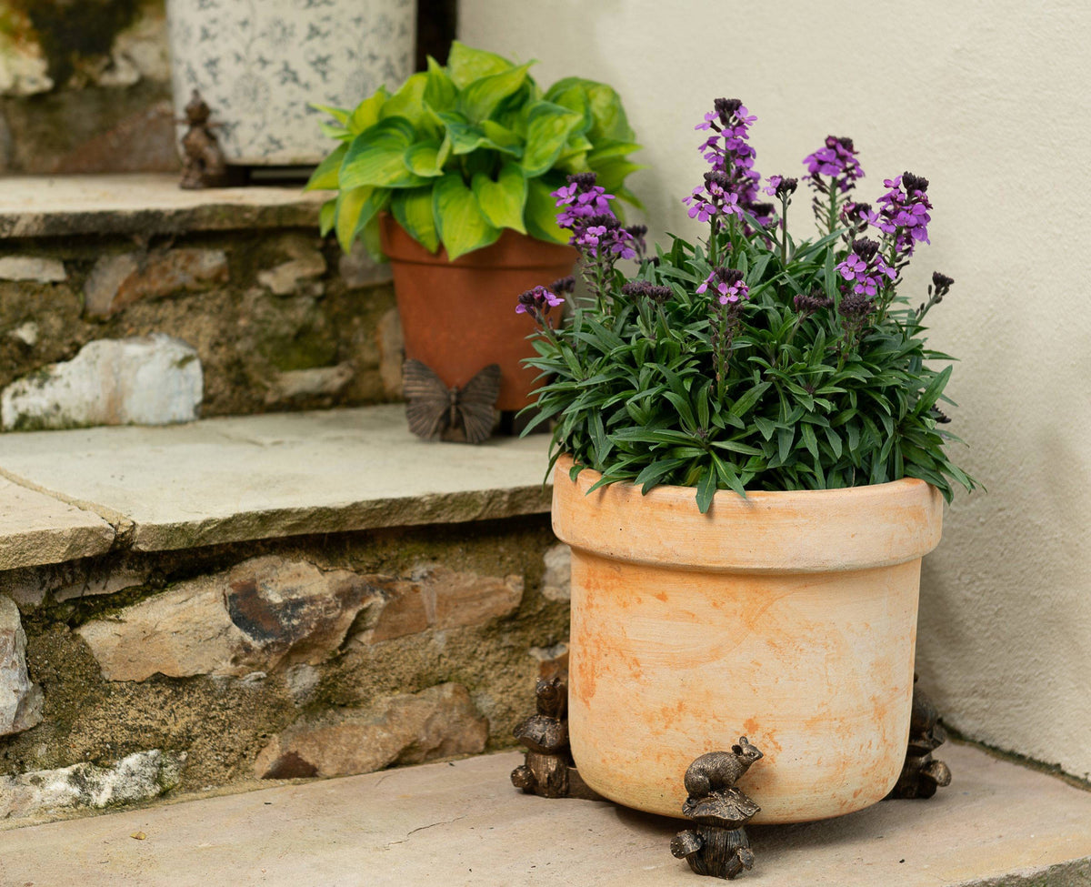 Mouse on Mushroom Plant Pot Feet - Set of 3