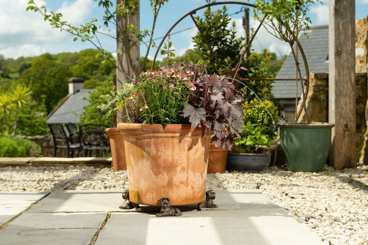 Yorkshire Terrier Plant Pot Feet - Set of 3