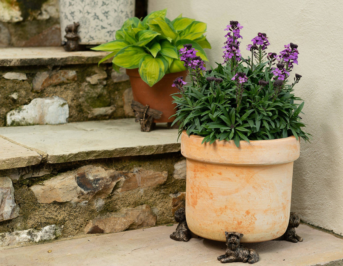 Yorkshire Terrier Plant Pot Feet - Set of 3