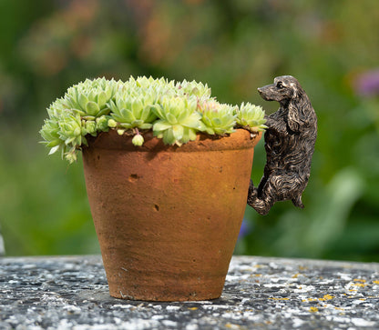 Cocker Spaniel Plant Pot Hanger