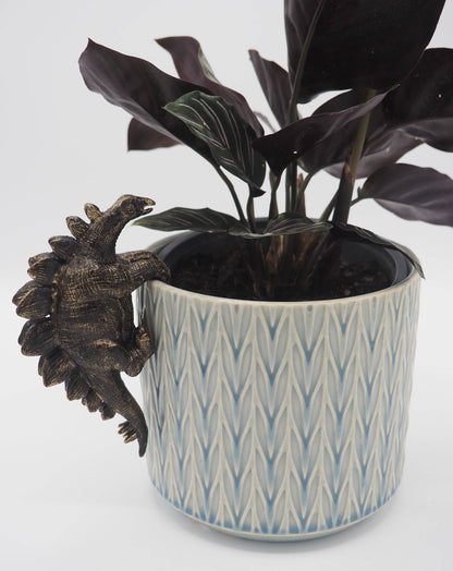 Stegosaurus Pot Buddies Plant Pot Hanger