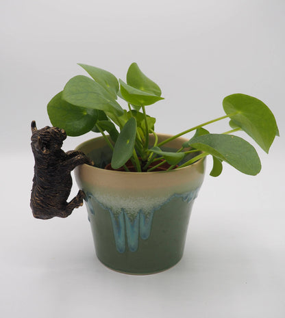 Highland Cow Pot Buddies Plant Pot Hanger