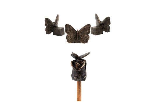 Butterfly Potty Feet and Cane Companion Bundle Set