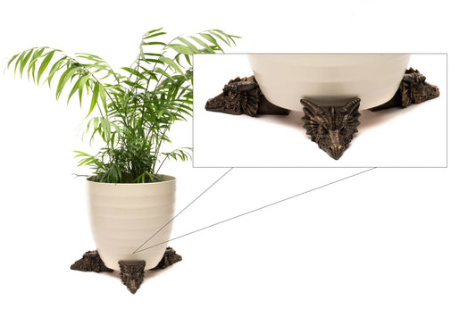 Dragon Plant Pot Feet - Set of 3