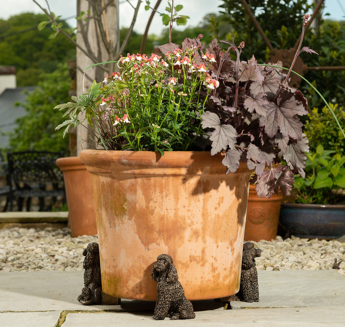 Poodle Plant Pot Feet - Set of 3