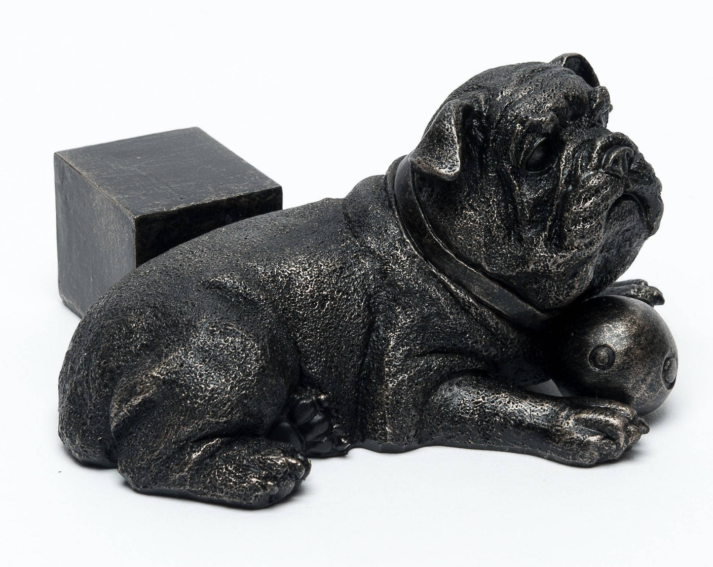 Resting British Bulldog Plant Pot Feet - Set of 3