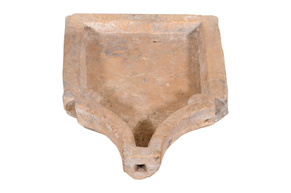 Antique Indian Jaisalmer Stone Temple Water Channel