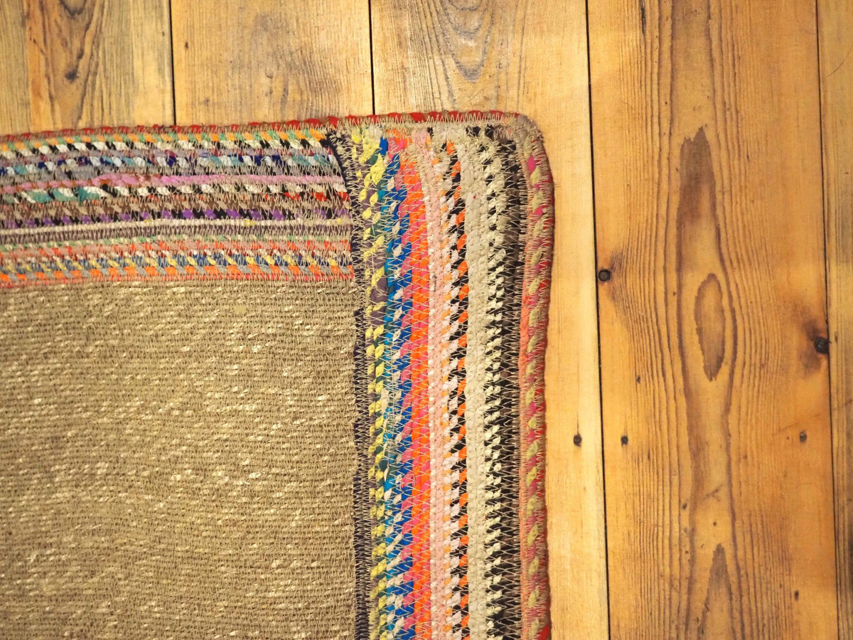 Munja And Reclaimed Fabric Eco Table Runner