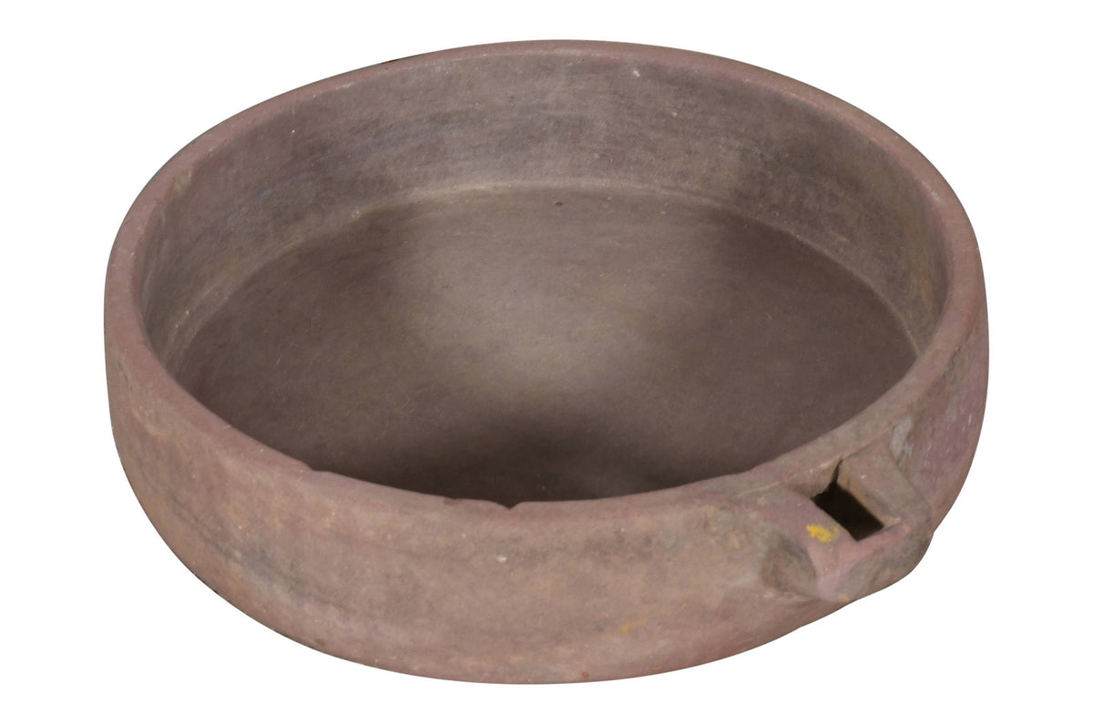 Antique Indian Hand Carved Stone Kundi Bowls