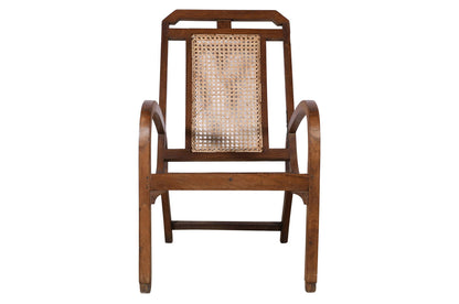 Antique Indian Teak Wood Plantation Chair
