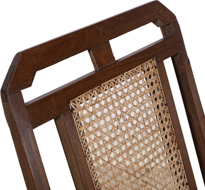 Antique Indian Teak Wood Plantation Chair