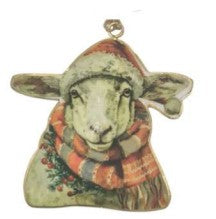 Enamel And Iron Hanging Sheep Decoration