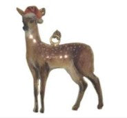 Enamel And Iron Hanging Deer Decoration